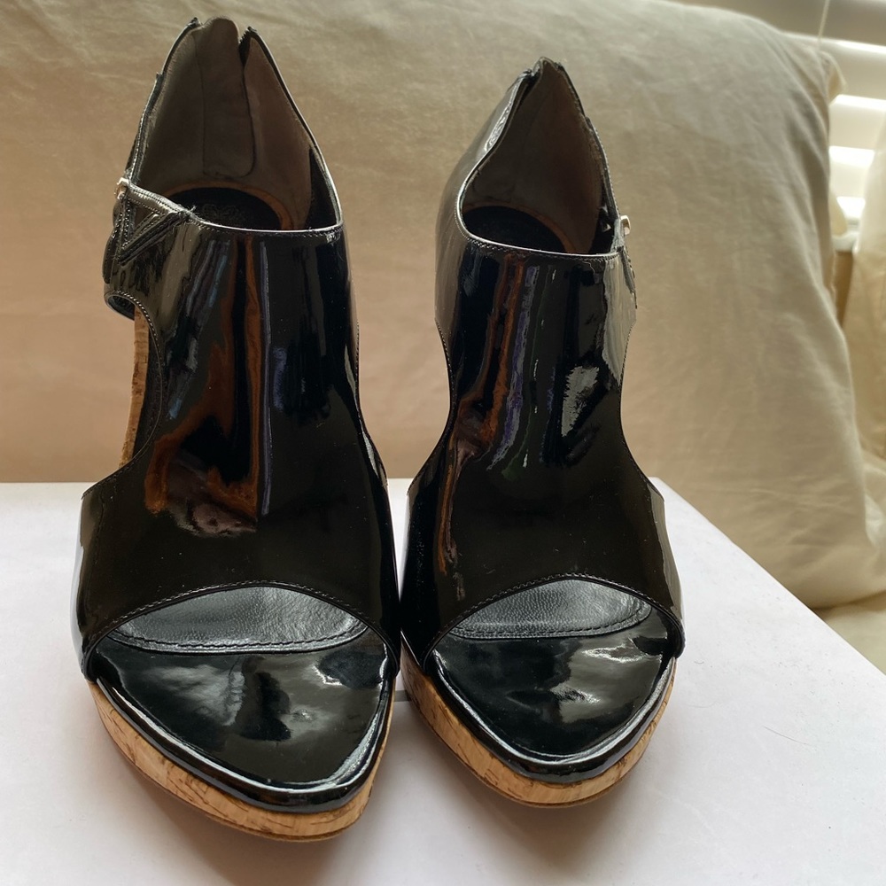 Dior Lolita Sandal Heel Black Patent - Picture 2 of 7